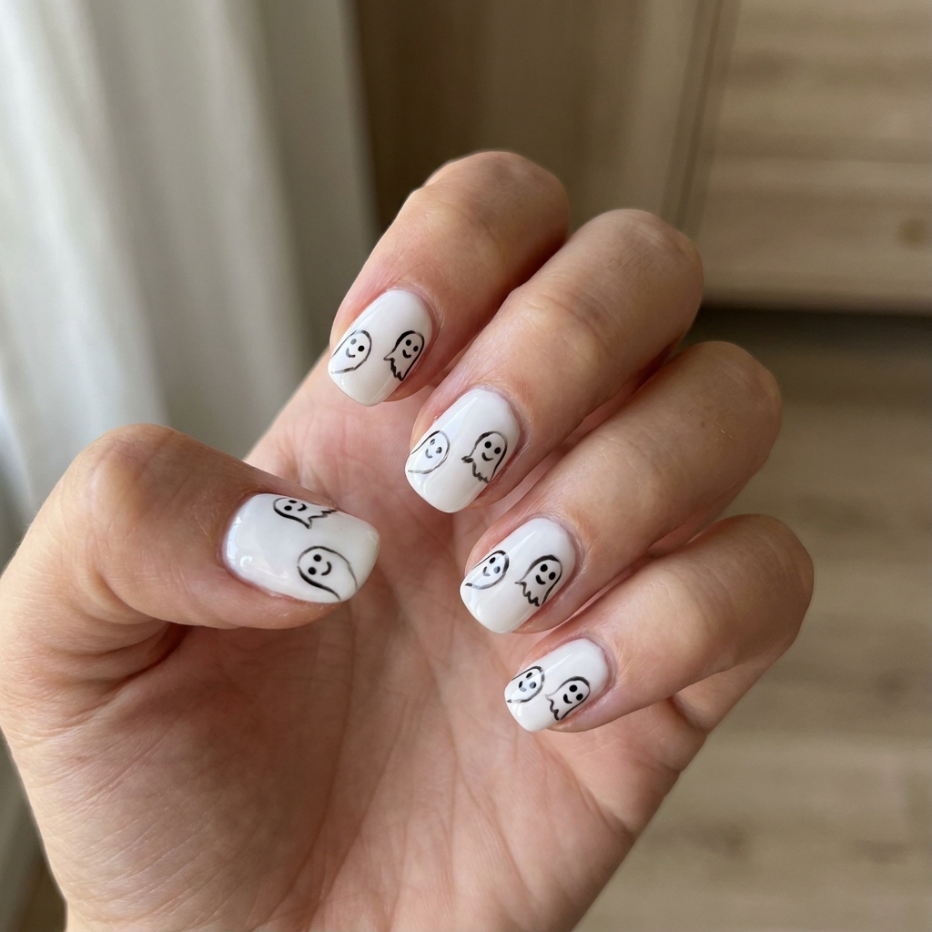 Short Nails, Big Impact: Halloween Nail Designs to Try This October