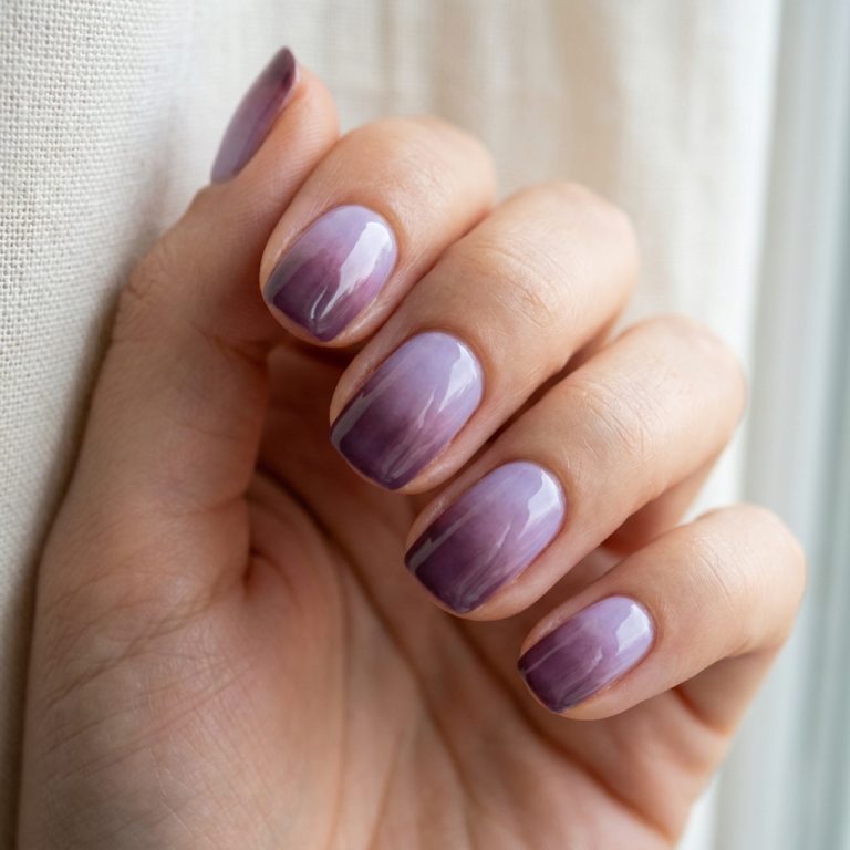 Purple and Black Nail Ideas for a Bold, Edgy Look
