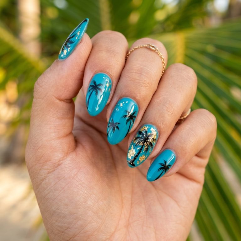 10 Trendy Summer Almond Nail Designs to Keep Your Nails Stylish & Fun | Summer Nails Almond