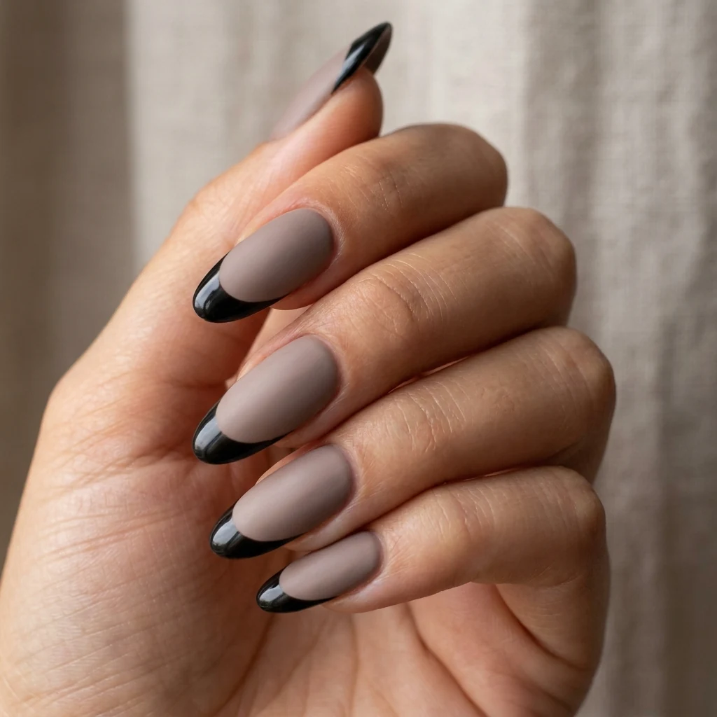 Spooky Chic Black Tips
