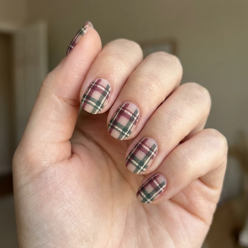 Rustic Plaid Accents