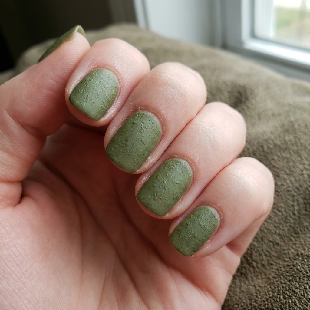 Earthy Olive Green