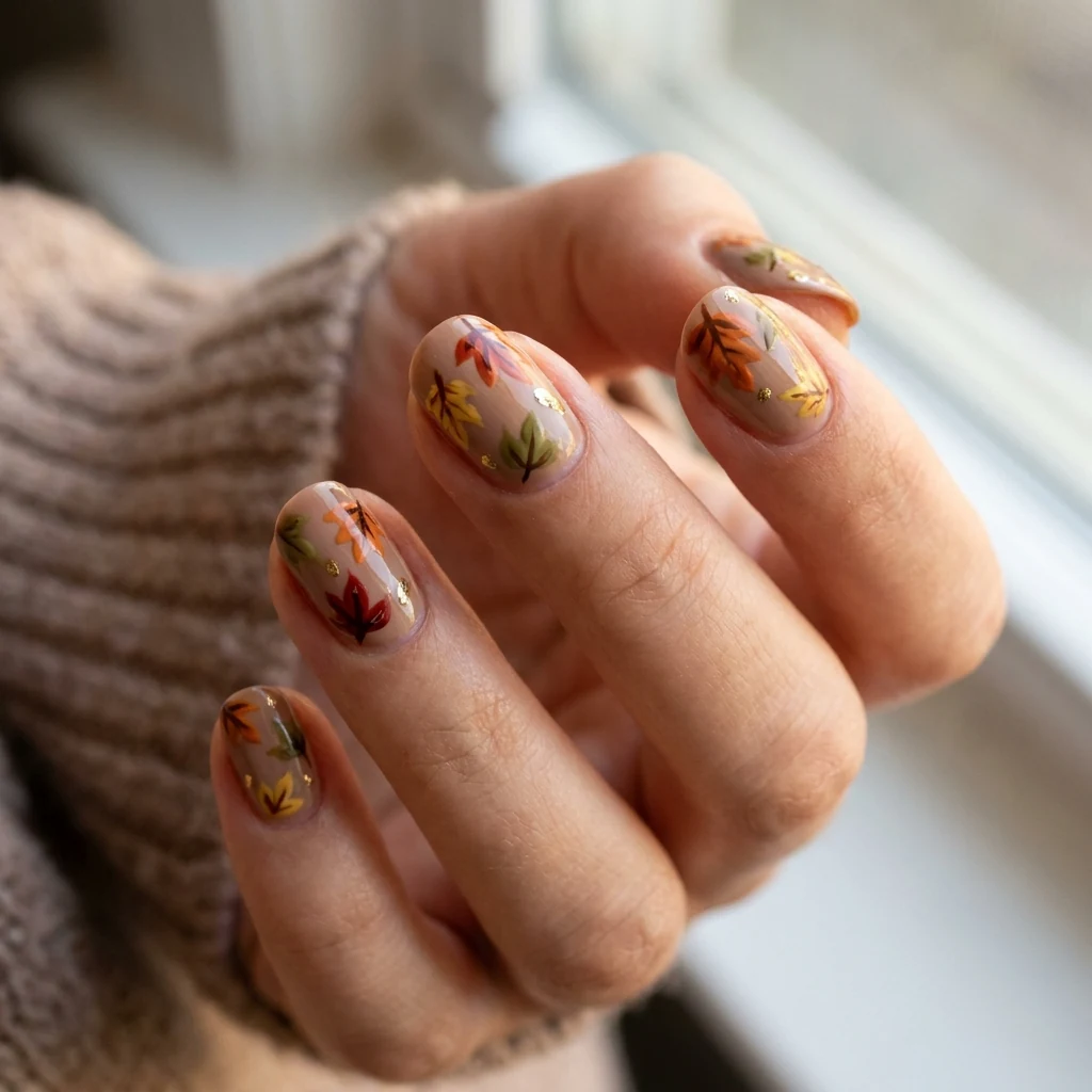 Rustic Autumn Leaves