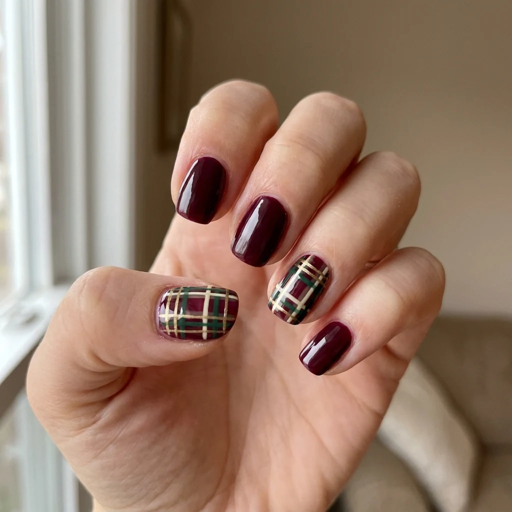 Rustic Plaid Accents