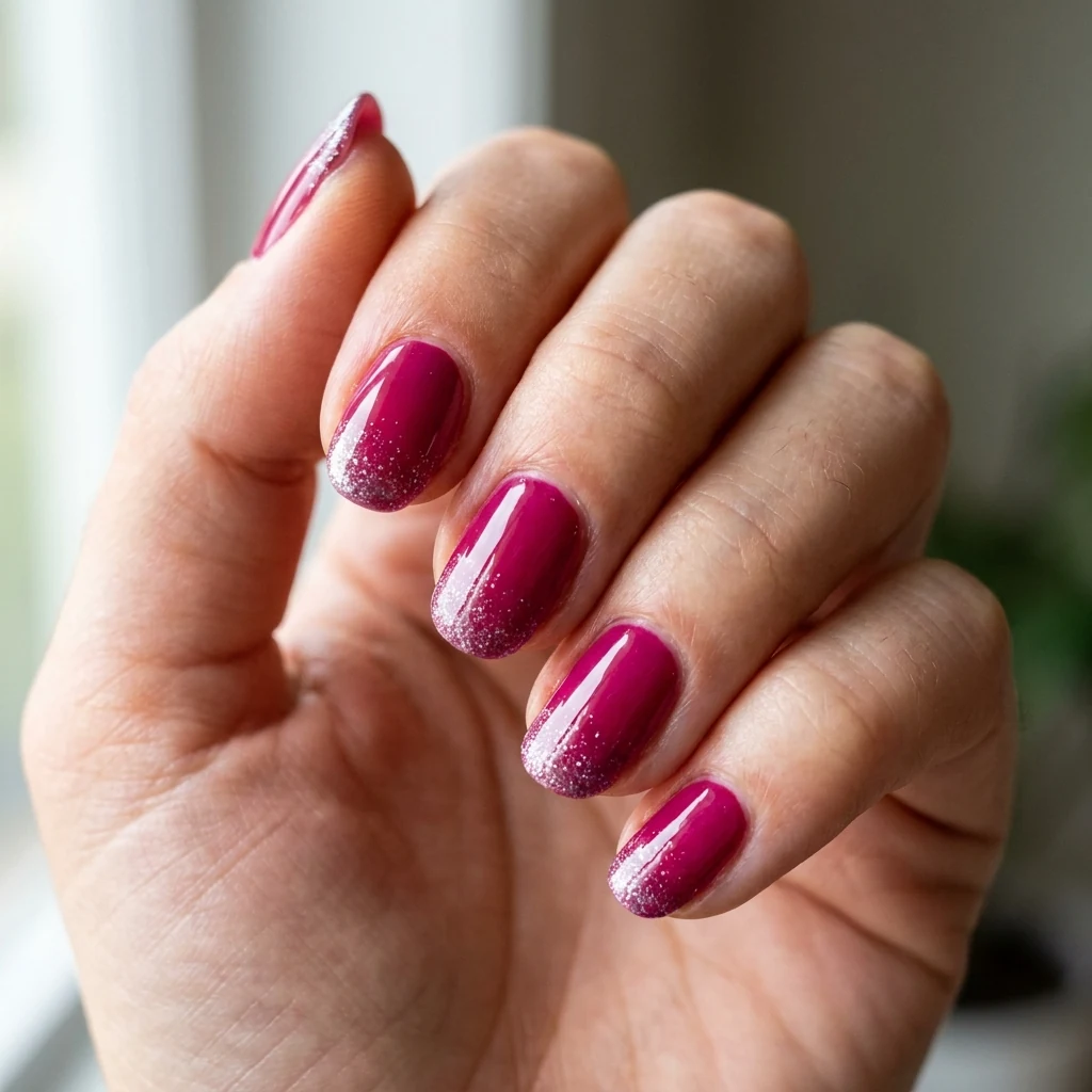 Berry Nice French Tips