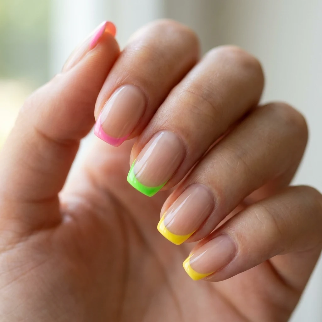 Bright Neon Tips
